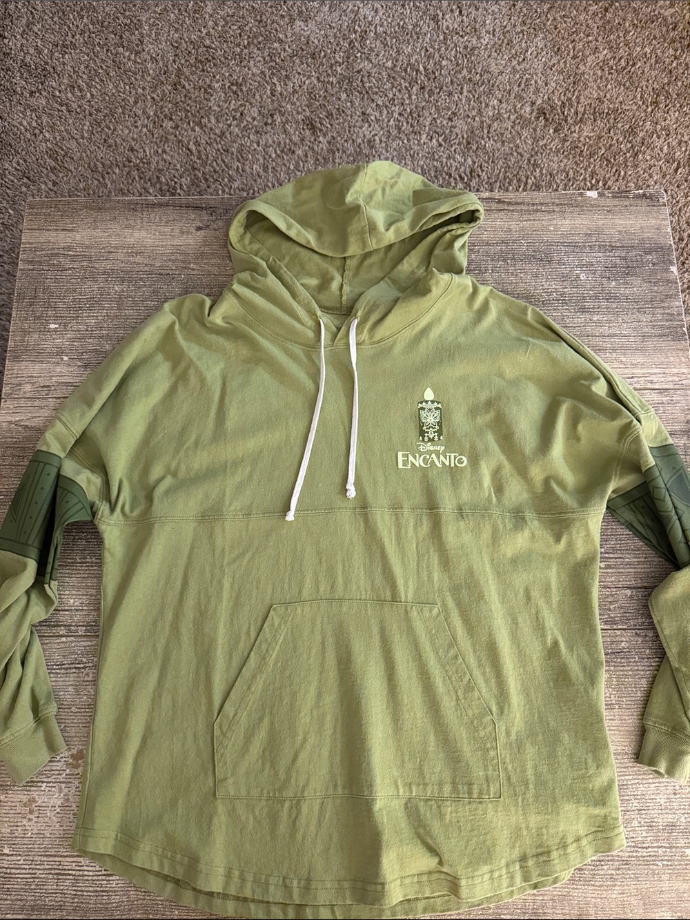 Disney Encanto Bruno graphic front and back hooded spirit jersey